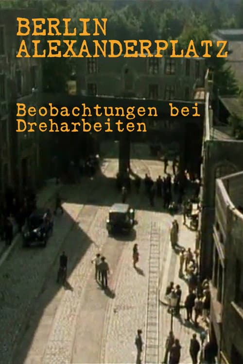Notes on the Making of 'Berlin Alexanderplatz'